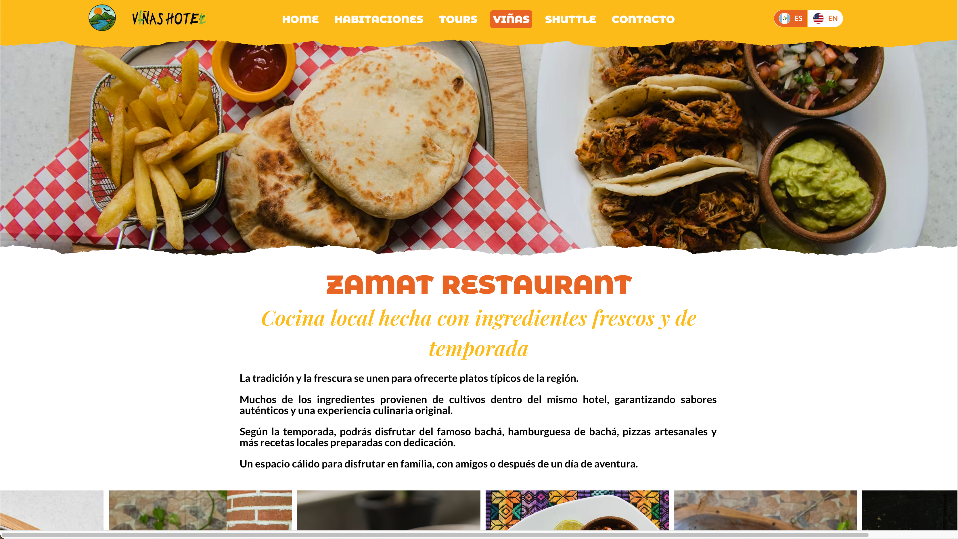 Viñas Hotel - Restaurante